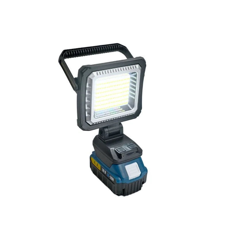 مصباح عمل مدمج قابل لإعادة الشحن - كشاف LED محمول | زاوية قابلة للتعديل 180 درجة | مصباح عمل قابل لإعادة الشحن