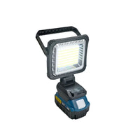 مصباح عمل مدمج قابل لإعادة الشحن - كشاف LED محمول | زاوية قابلة للتعديل 180 درجة | مصباح عمل قابل لإعادة الشحن