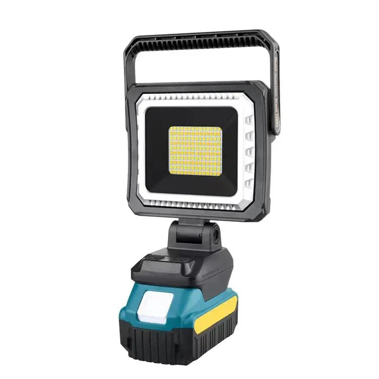 مصباح عمل مدمج قابل لإعادة الشحن - كشاف LED محمول | زاوية قابلة للتعديل 180 درجة | مصباح عمل قابل لإعادة الشحن