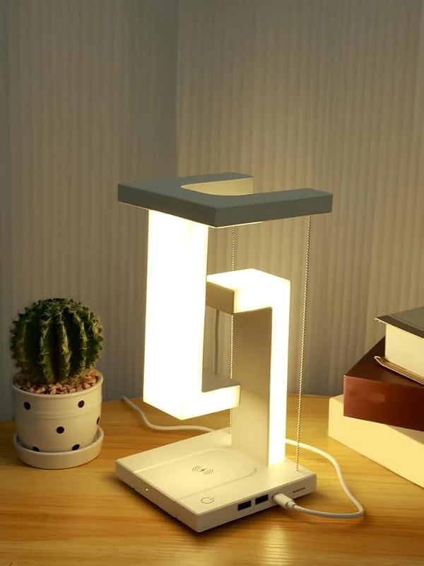 Tensegrity Smart LED Desk Lamp with Wireless Charger – Modern Floating Design | Eye-Caring LED Light | Fast Wireless ChargingTensegrity Smart LED Desk Lamp with Wireless Charger – Modern Floating Design | Eye-Caring LED Light | Fast Wireless Charging